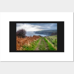 Cleveland Way North Yorkshire Coastline Posters and Art